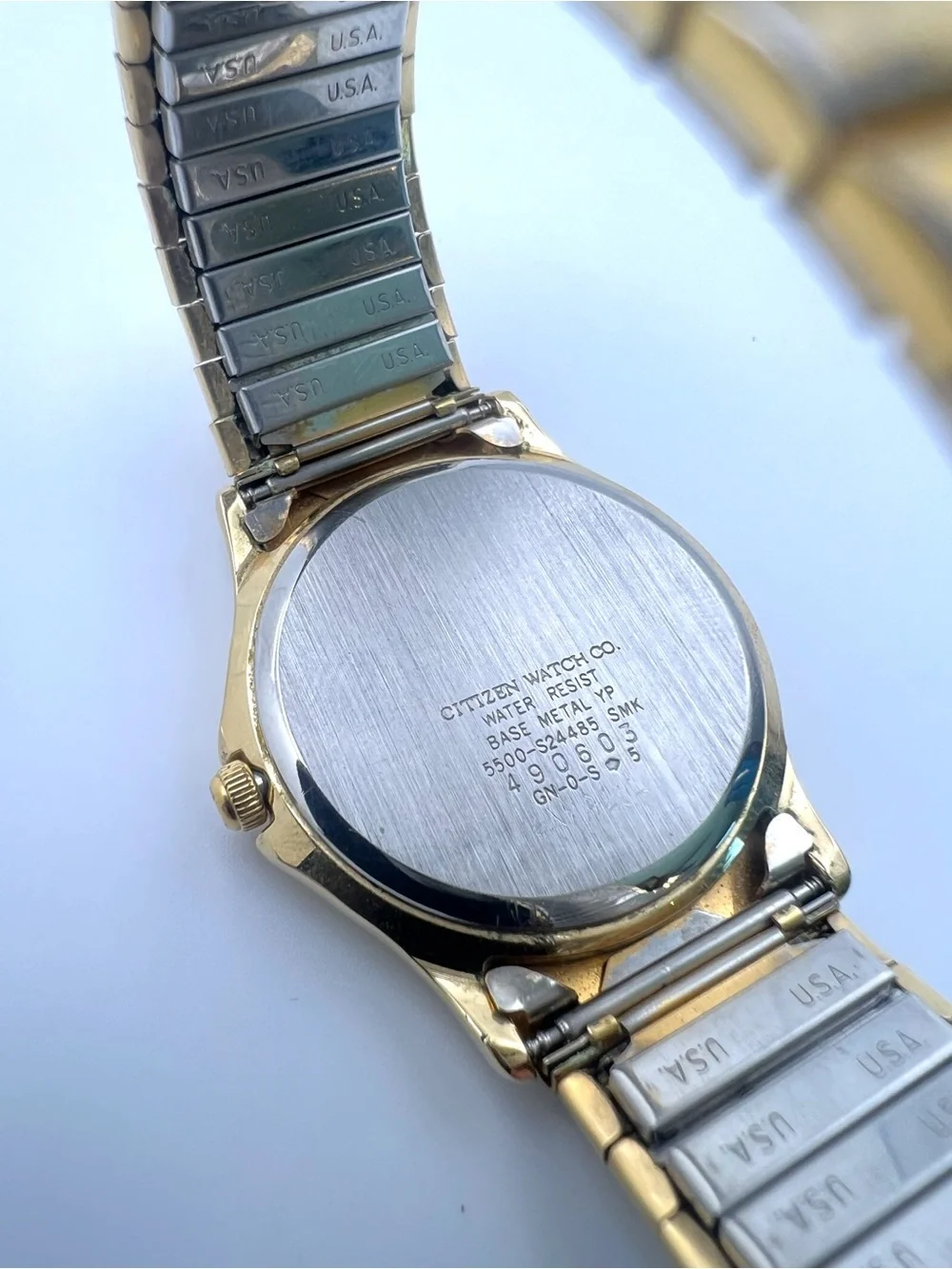 Citizen Gold Tone Watch with Champagne Dial